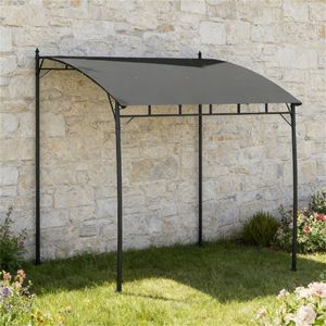 Pabellón de Jardín Gris para Exteriores y Pérgola con Protección Solar, Categoría de Producto: Gazebo - Product Image 1