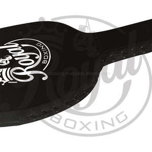 Pagaies d'entraînement de fitness de qualité supérieure, personnalisables avec logo, vente en gros pour Taekwondo, Muay Thai, Boxe, en cuir véritable - Product Image 3