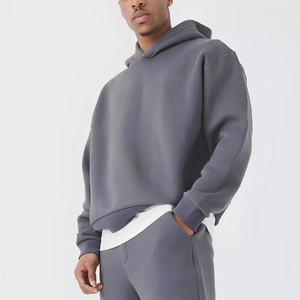Survêtements d'hiver pour hommes de style unique et de qualité supérieure - Survêtement en molleton respirant à manches longues, coupe ample, taille élastique - Product Image 2