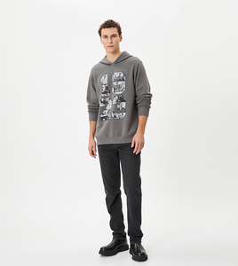 Top Quality <b>Hoodie</b> Men's Casual Cotton Polyester Pullover <b>Hoodie</b> With Leisure Design Embroidered Style Made in Pakistan - Product Image 1