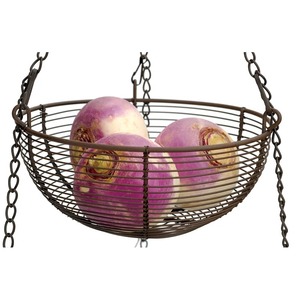 3 In 1 Hanging <b>Basket</b> For Fruits And Vegetables Kitchen <b>Storage</b> Organizer Space Saving Countertop And <b>Wall</b> Display From India - Product Image 5