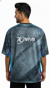 เสื้อยืดโอเวอร์ไซส์ลำลองสำหรับผู้ชาย สไตล์สตรีทแฟชั่นแนวเมือง - Product Image 4