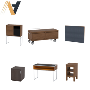 Muebles Modernos para Hoteles Corporativos Courtyard by Marriott - Sistema de Muebles Estándar para Habitaciones - MDF/HPL/Chapa - Fábrica en Vietnam - Product Image 2