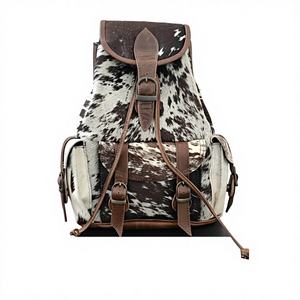 Bolso de Viaje para Motociclistas, de Cuero Genuino, Duradero, Impermeable, con Cierre y Correa Cruzada, Bolso Escolar Moderno - Product Image 1