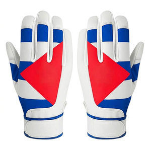 Gants de frappe en cuir respirant pour hommes, pour le baseball et le softball, pour adultes - Product Image 1