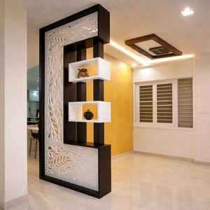 Bespoke Custom Durable Wooden Partition Contemporary Luxury Space <b>Divider</b> Custom Interior <b>Panels</b> <b>Room</b> <b>Dividers</b> with Storage - Product Image 2