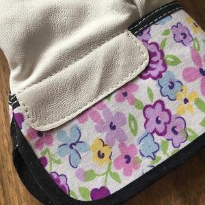 Leather Gardening <b>Gloves</b> Unisex Printed <b>Gloves</b> for Digging Planting Weeding Farming Nail Finger Protection Landscaping <b>Gloves</b> - Product Image 6