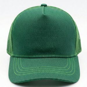 Blank Baseball <b>Cap</b> Adjustable <b>Snapback</b> Trucker Hat Mesh Back Unisex Casual Sports Outdoor Running Gym Daily Wear <b>Cap</b> - Product Image 1
