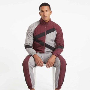 Vente directe d'usine, coupe-vent en polyester et nylon léger de couleur unie, logo personnalisé, streetwear - Product Image 5