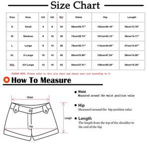 Woman's <b>Jean</b> Shorts Summer Fashion Mid <b>Waist</b> Denim Casual Loose Fit Stretchy Cotton/Spandex Side Back Pockets <b>Elastic</b> Waistband - Product Image 6