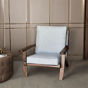 Silla de Comedor de Madera de Mango Sólida, Apilable y Portátil, Diseño Moderno para Apartamentos y Uso Comercial - Product Image 4