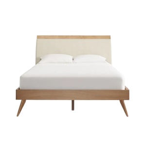 ชุดเตียงไม้สักเนื้อแข็งดีไซน์ทันสมัยสำหรับบ้านและโรงแรมรีสอร์ท - Product Image 2