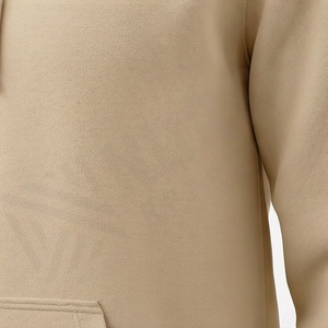 Unisex Winter Embroidered Custom Printed Casual Hoodie 100% Cotton Fleece <b>Pullover</b> Sweatshirt Quick Dry Breathable Everyday Wear - Product Image 5