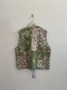 Handmade Vintage Traditional <b>Kantha</b> Women Vest Boho Waistcoat <b>Jacket</b> - Product Image 2