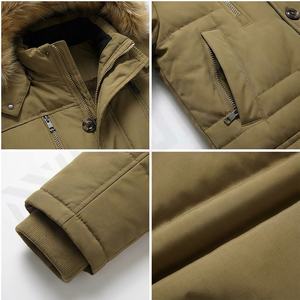 แจ็กเก็ตขนเป็ดไนลอนน้ำหนักเบาแบบออกแบบได้ตามต้องการเสื้อโค้ทกันน้ำแบบลำลองอบอุ่นมีแบรนด์ได้ตามต้องการ - Product Image 4