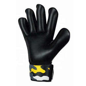 Wholesale High Quality Goalkeeping <b>Gloves</b> Front Palm 4mm German <b>Latex</b> Backhand Silicon Inject Negative Cut Custom Made Design - Product Image 5