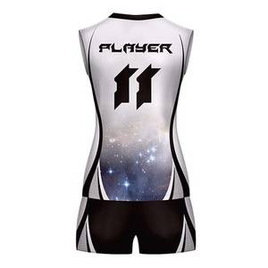 ชุดวอลเลย์บอลชายแบบไล่เฉดสีน้ำเงิน Five B แบบไม่มีแขนเสื้อพร้อมกางเกงขาสั้น ชุดกีฬาซับเหงื่อ ระบายอากาศได้ดี เหมาะสำหรับทุกฤดูกาล - Product Image 5