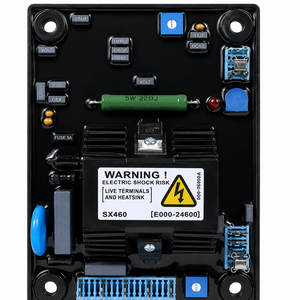 Panneau de commande de régulateur de tension automatique (AVR) Smartgen SX440 pour alternateur sans balais de générateur diesel 10A en plastique - Product Image 1