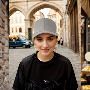 Custom 6-Panel Adjustable Breathable Waterproof 100% Cotton Unisex <b>Quick</b> <b>Dry</b> Baseball <b>Caps</b> Rubber PVC Logo Truckers Style Sports - Product Image 4