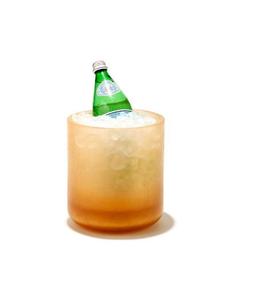 Cubo de hielo de resina de lujo hecho a mano, recipiente para enfriar vino, champán y cerveza, contenedor de bebidas para el hogar, bar, cocina, hotel, restaurante, fiesta - Product Image 1