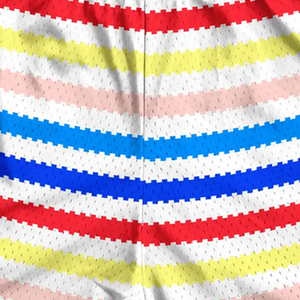 Shorts de basket-ball décontractés pour hommes de haute qualité pour l'été, 100% coton, double couche, impression par sublimation, cordon de serrage, séchage rapide - Product Image 3