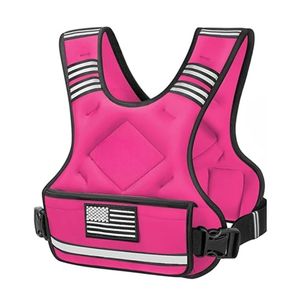 Gilet lesté vert Ranger en tissu Cordura, trois poches frontales, boucles à dégagement rapide, gilets de fitness durables pour la résistance musculaire - Product Image 4