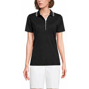Camiseta Polo para Mujer PUFFIN SPORTS de Fábrica OEM, Manga Corta, Color Sólido, Transpirable, Tejida, Informal, para Primavera/Verano, Corte Regular - Product Image 5