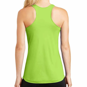 High Quality Cotton/Polyester Jersey Tank <b>Top</b> with Front Logo Customizable Size & Color Breathable Casual Women's Tank <b>Top</b> - Product Image 2