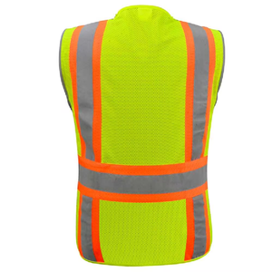 Best Arrival Hi Vis Safety Vest Regular Size Online Selling Quality Piece with <b>Waterproof</b> Feature Price <b>Working</b> Vest - Product Image 2