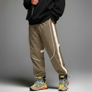 Pantalones tácticos de lona de algodón con diseño de líneas verticales para hombre, pantalones de camuflaje para senderismo, caza, con múltiples bolsillos, estilo cargo, safari. - Product Image 1