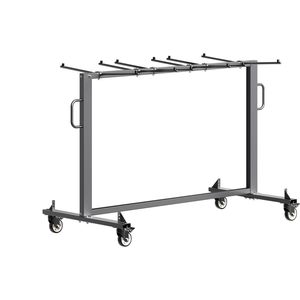 Carrello Pieghevole per Sedie Resistente, Capacità 400 LBS, Carrello Multifunzione per 42 Sedie e 12 Tavoli, Carrello Premium per Sedie - Product Image 2