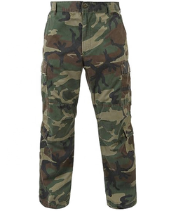 Wholesale New Design Casual <b>Cargo</b> Pants with Multiple Pockets Customized Camo <b>Work</b> Men's Quick Dry Breathable High Street Pants - Product Image 1