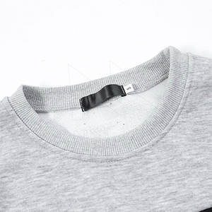 Sweat-shirts unis en coton et polyester, matériaux originaux, pull pour homme, vêtements de sport, broderie, col rond - Product Image 2