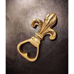 Abridor de Botellas de Metal Fundido a Mano, Ligero, con Diseño de Concha Plateada, para Cerveza y Champán, Herramienta Manual, Artículo Personalizado - Product Image 6