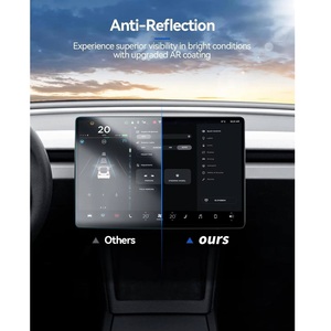 ฟิล์มกันรอยหน้าจอรถยนต์แบบ HD สำหรับ Tesla Model 3 Highland Navigation  แบบด้าน - Product Image 5