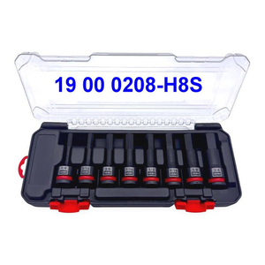 1/2" 78mmL 8pcs Impact Hex <b>Bit</b> Socket set - Product Image 2