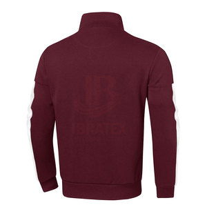 Survêtements de sport personnalisés avec logo, coupe ajustée, qualité supérieure, col montant, vente en gros - Product Image 2