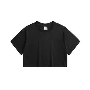 Camiseta de manga corta con cuello redondo y estampado de leopardo para mujer, informal, de corte regular, de algodón, para primavera y verano - Product Image 6