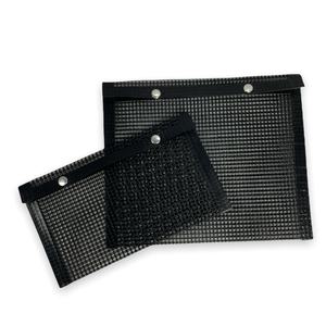 8 "(24,5 CM) Tela de aluminio PTFE de grado alimenticio Reutilizable Antiadherente Parrilla de barbacoa Bolsas de malla Fácil limpieza Herramientas de barbacoa al aire libre - Product Image 1