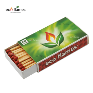 Carton bon marché en gros en vrac Allumettes de sécurité écologiques et résistantes à l'humidité Fournisseur de la maison Boîte d'allumettes à logo imprimé d'exportation de l'Inde - Product Image 2