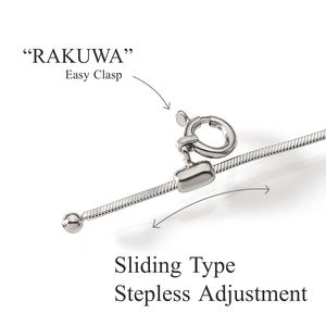 Cadena de serpiente japonesa sin chapar Pt850, collar de joyería fina de platino, nuevos estilos de lujo, personalizable, collar largo único para mujer - Product Image 2