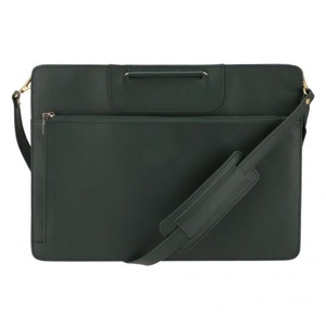 Men’s Vintage Style Genuine <b>Leather</b> <b>Briefcase</b> Business Laptop Bag with Shoulder Strap Private Label <b>Briefcase</b> Bulk Manufacturer - Product Image 2