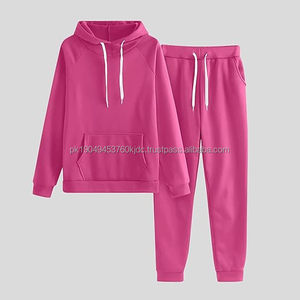 Ensembles pour femmes 100% coton du Pakistan, personnalisables OEM/ODM, tenues 2 pièces, décoration en dentelle, pantalon de survêtement, survêtement, jogging - Product Image 6
