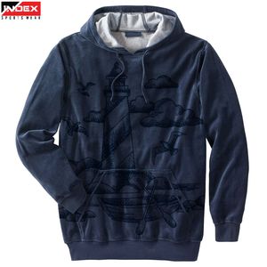 High Quality mens velvet <b>hoodie</b> premium velvet fabric warm winter hooded sweatshirt durable casual pullover <b>hoodie</b> - Product Image 1