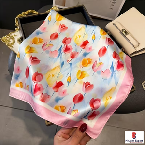Fabricante de Bufandas de Satén con Impresión Personalizada, Marca Privada, Regalos Corporativos, OEM, ODM, Accesorios de Moda, Nigeria, Ghana, Kenia - Product Image 3