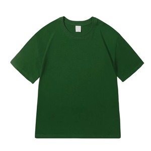 เสื้อยืดคอตตอนถักเนื้อผ้าเรียบ ทรงปกติ น้ำหนัก 300 กรัม พรีเมียม แขนสั้น คอกลม แห้งเร็ว ระบายอากาศดี เป็นมิตรกับสิ่งแวดล้อม แฟชั่นวินเทจ สำหรับผู้ชาย - Product Image 5