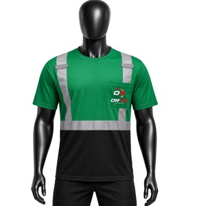 เสื้อโปโลสะท้อนแสง ORVO Sports สำหรับงานตรวจจับวัตถุ  แบบสวมใส่สบาย เหมาะสำหรับผู้ชาย ใช้ในงานรักษาความปลอดภัย  ผลิตจากโพลีเอสเตอร์ ใช้ได้ทุกฤดู - Product Image 5