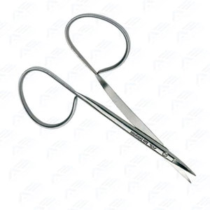 Instrumentos Quirúrgicos para Procedimientos Médicos y Veterinarios, Tijeras de Iris de Acero Inoxidable de Primera Calidad de 4.5 Pulgadas, Rectas - Product Image 5