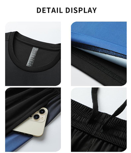 Maillot de football imprimé, tenue de sport personnalisée par sublimation, ensemble bleu pour uniforme d'équipe, vente en gros de maillots de football - Product Image 6