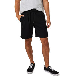 Pantalones Cortos Deportivos Casuales de Algodón Grueso al por Mayor, Tejido Francés Sólido y Transpirable, Servicio OEM - Product Image 1